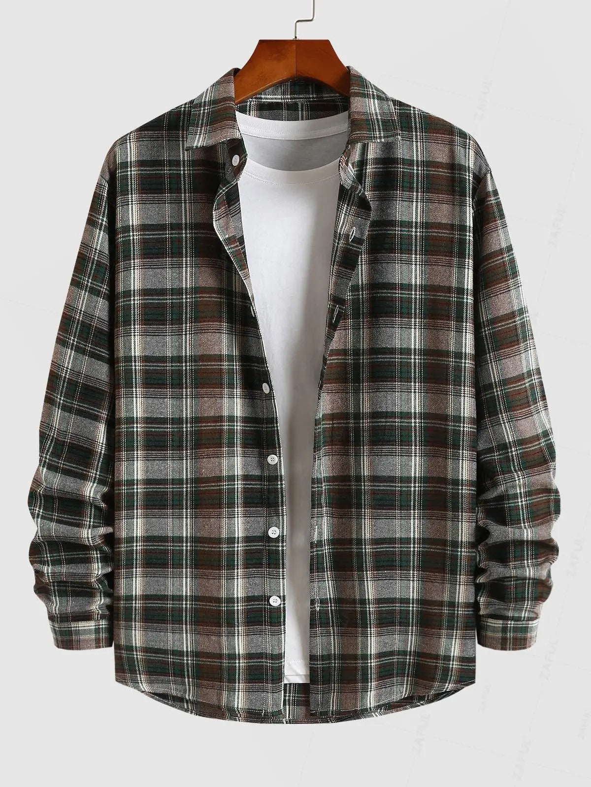 Camisa Masculina Zulli Clássica Xadrez - Algodão Americano