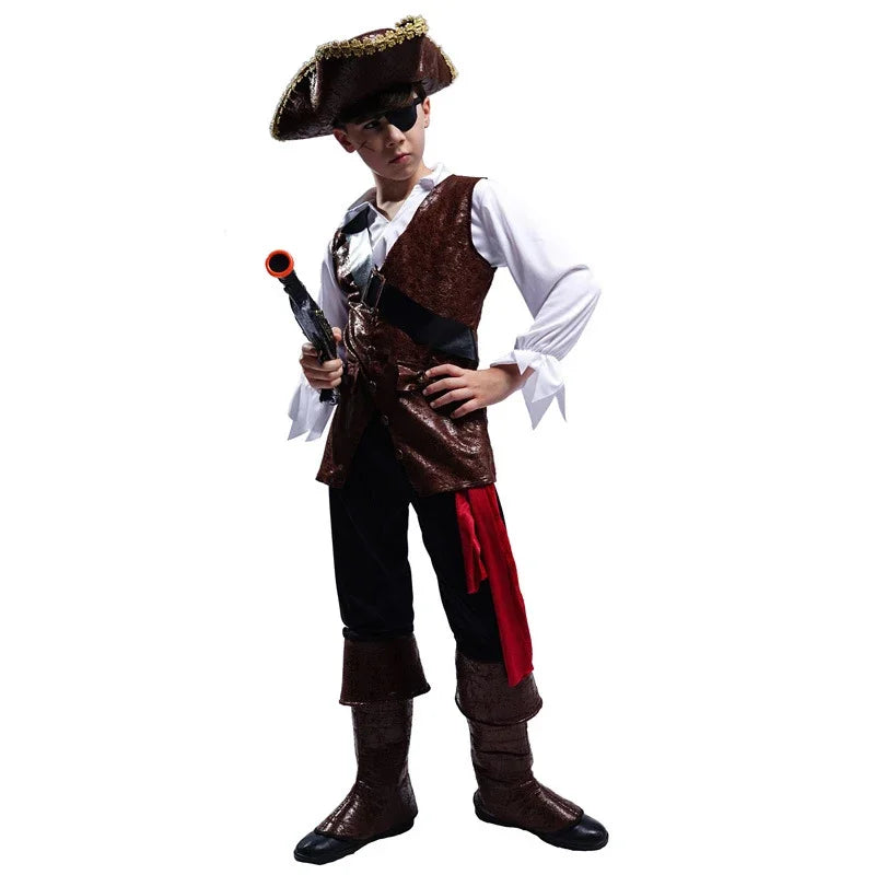 Fantasia Infantil Capitão Jack Sparrow Piratas Caribe
