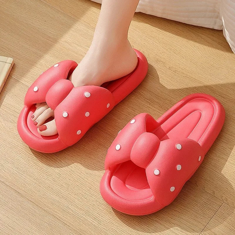 Chinelo Feminino Laura Big Bow Laços
