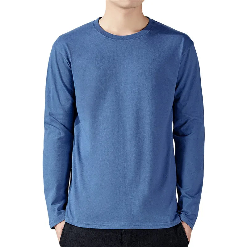 Camisa Masculina Casual Fitness Musculação Comprida