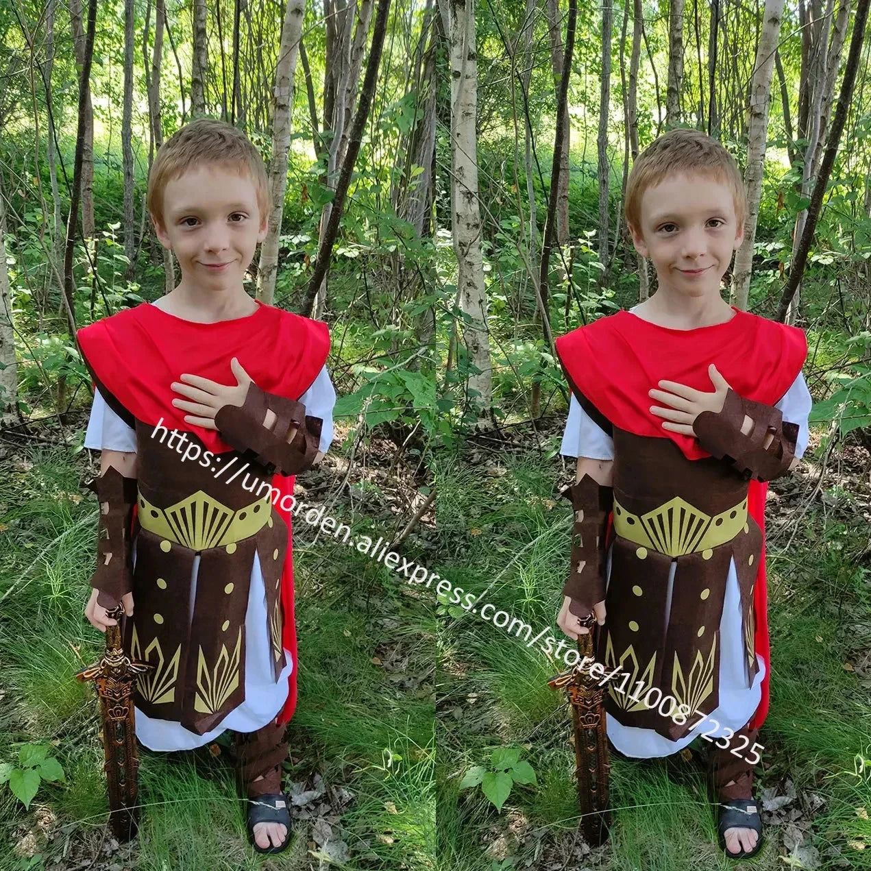 Fantasia Infantil O Gladiador Júlio Cesar Mundo Kids Titãs