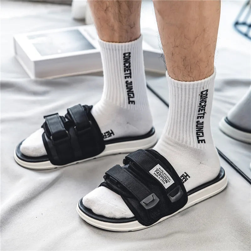 Chinelo Masculino Nórdico Antiderrapantes Laços