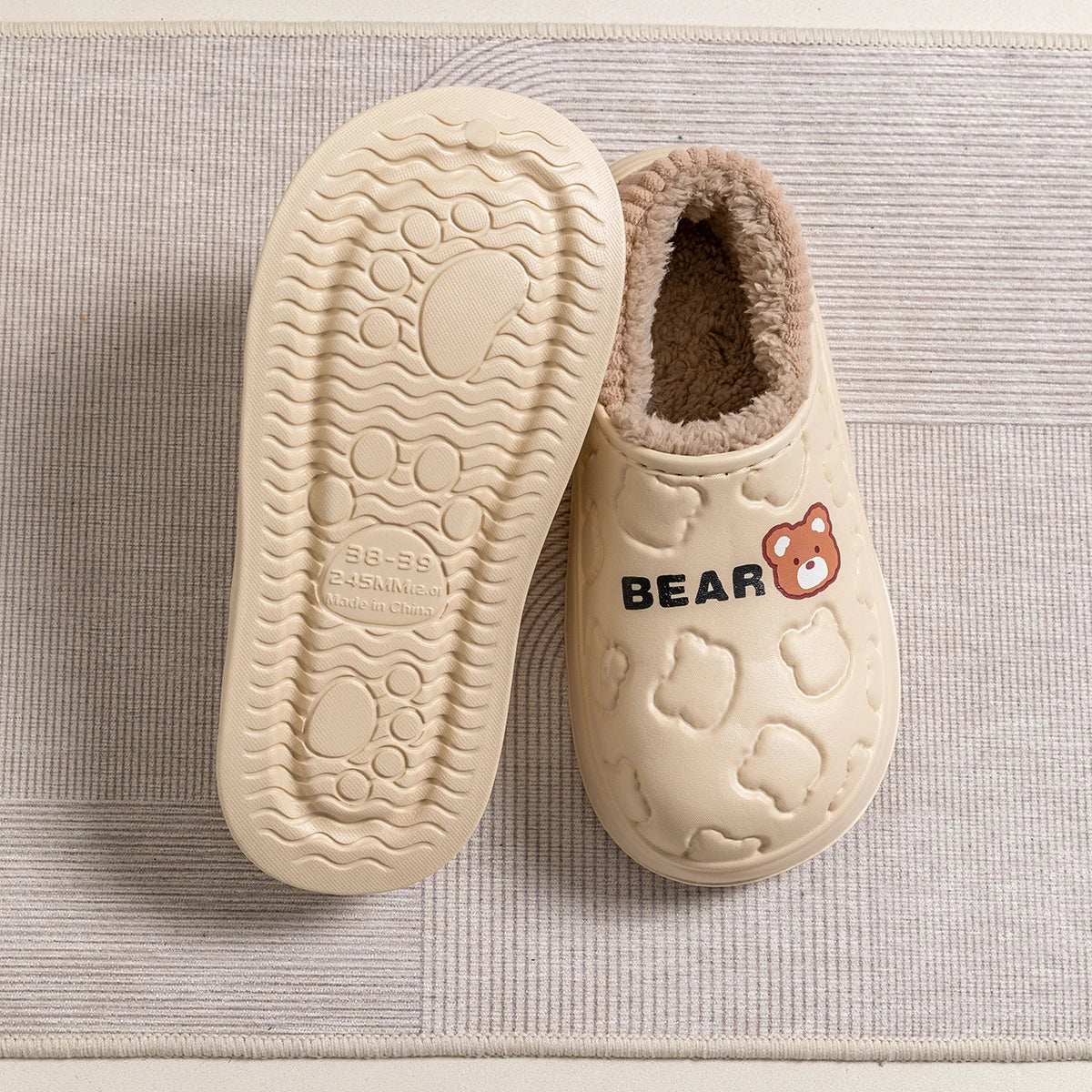 Pantufa de Urso Forrada Unissex