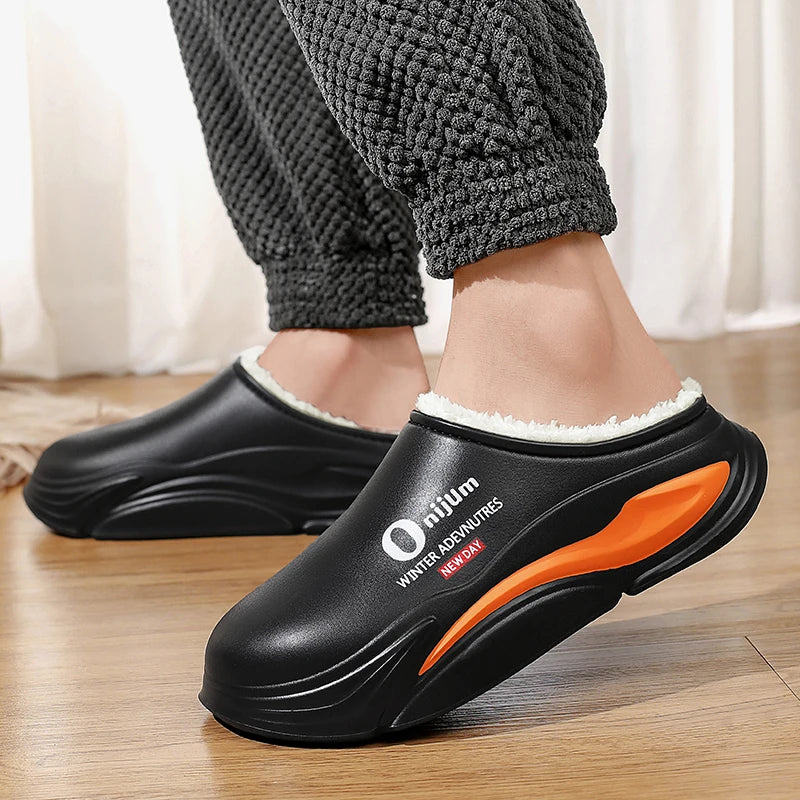 Sandália Masculina Crocs Jum Pelúcia Interna
