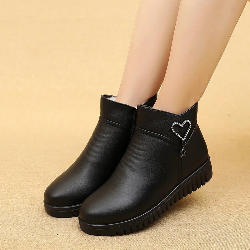 Bota Heart Florescer - Cano Baixo