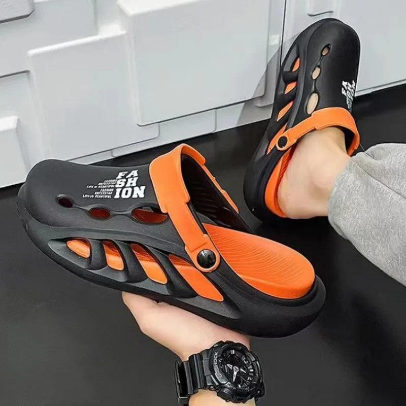 Sandália Masculina Crocs Fashion Esqueleto New Design