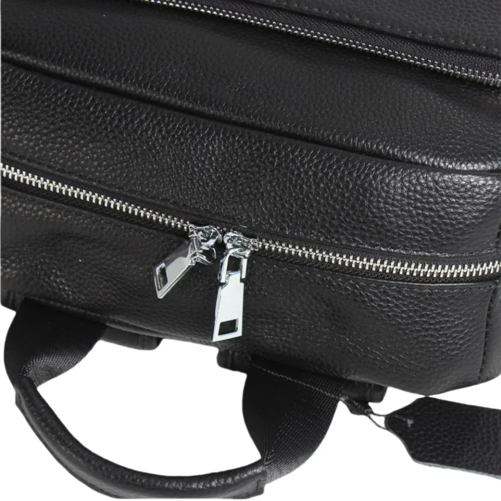 Mochila Ralf Executiva com Couro Genuíno