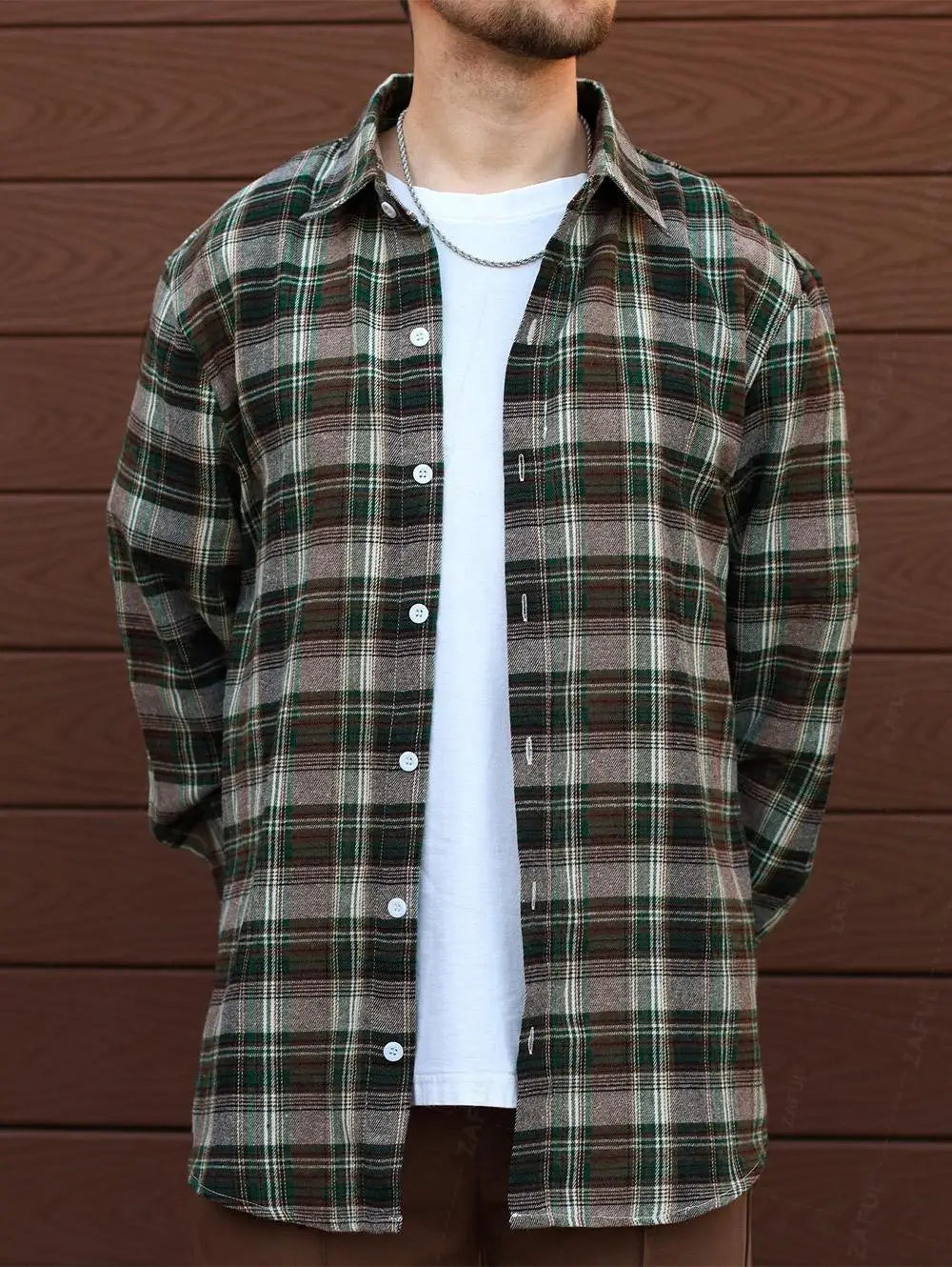 Camisa Masculina Zulli Clássica Xadrez - Algodão Americano