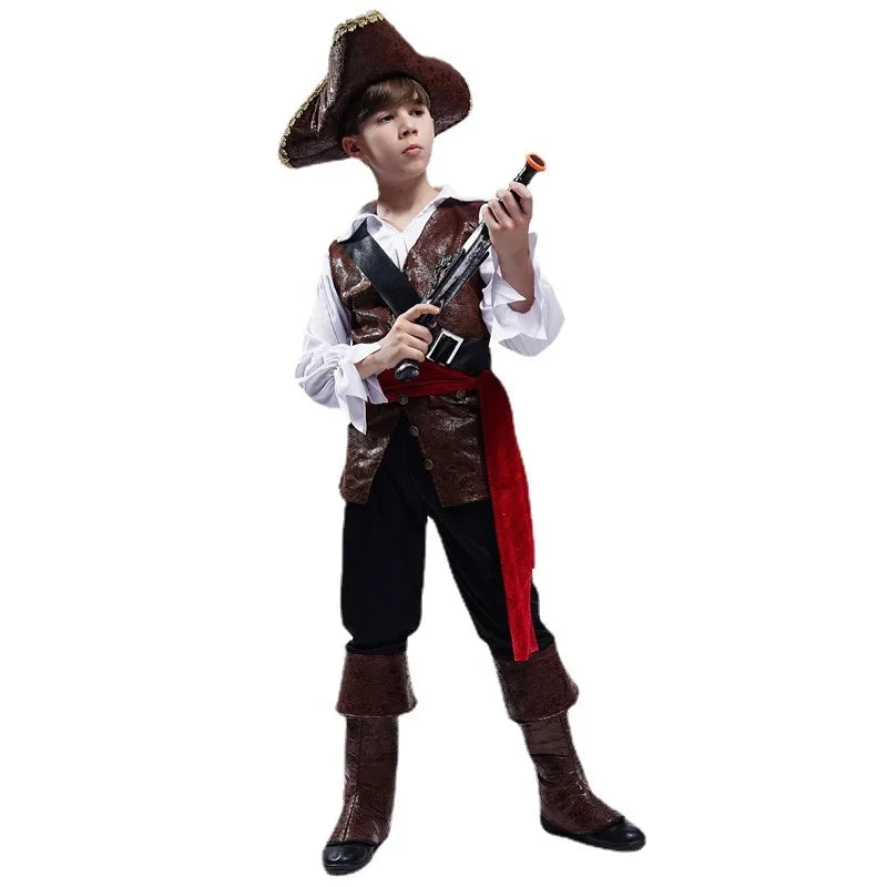 Fantasia Infantil Capitão Jack Sparrow Piratas Caribe