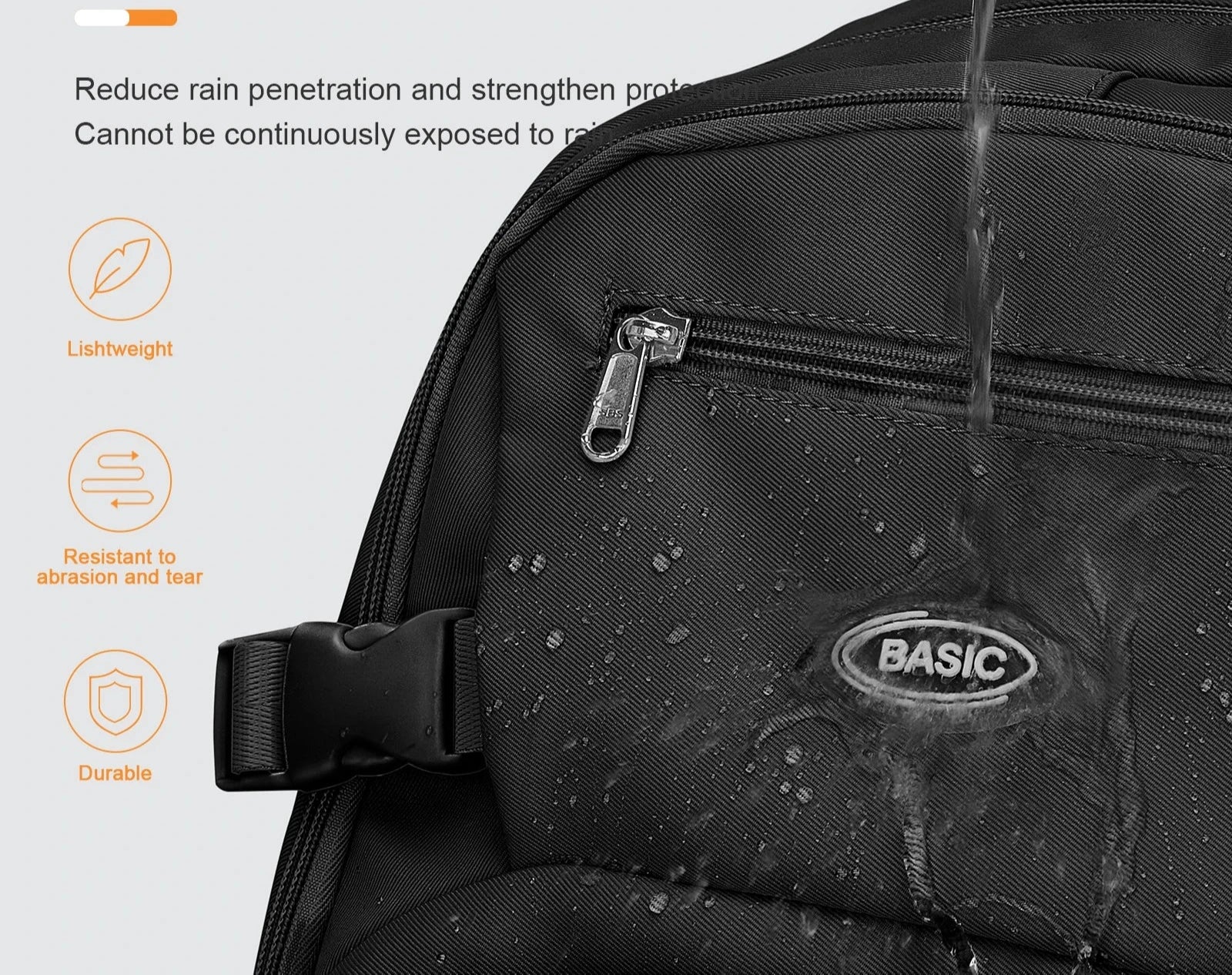 Mochila Bari Universitária - Multifuncional - Impermeável