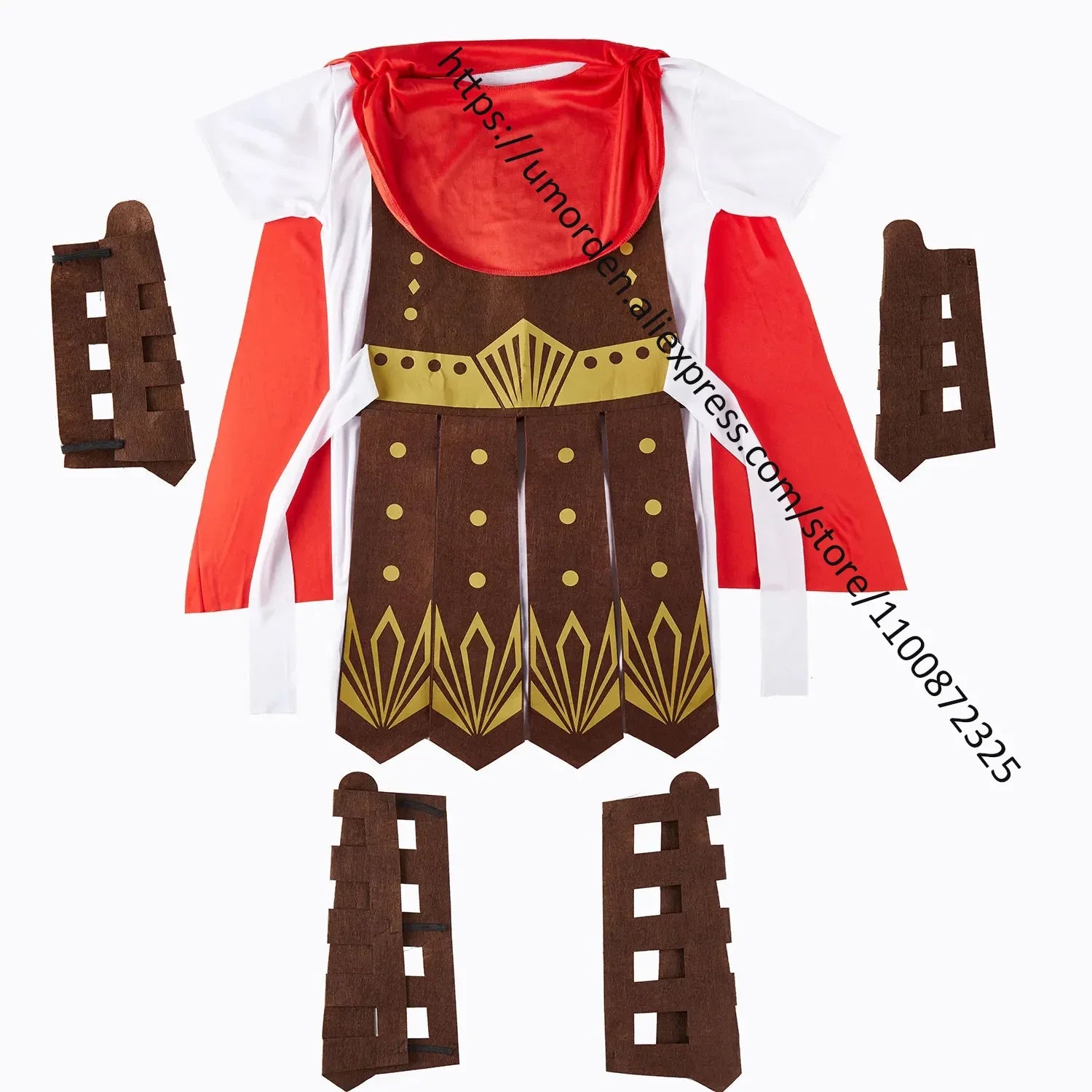 Fantasia Infantil O Gladiador Júlio Cesar Mundo Kids Titãs