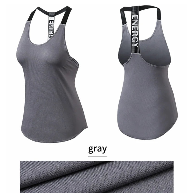 Camisa Feminina Energy de Treino
