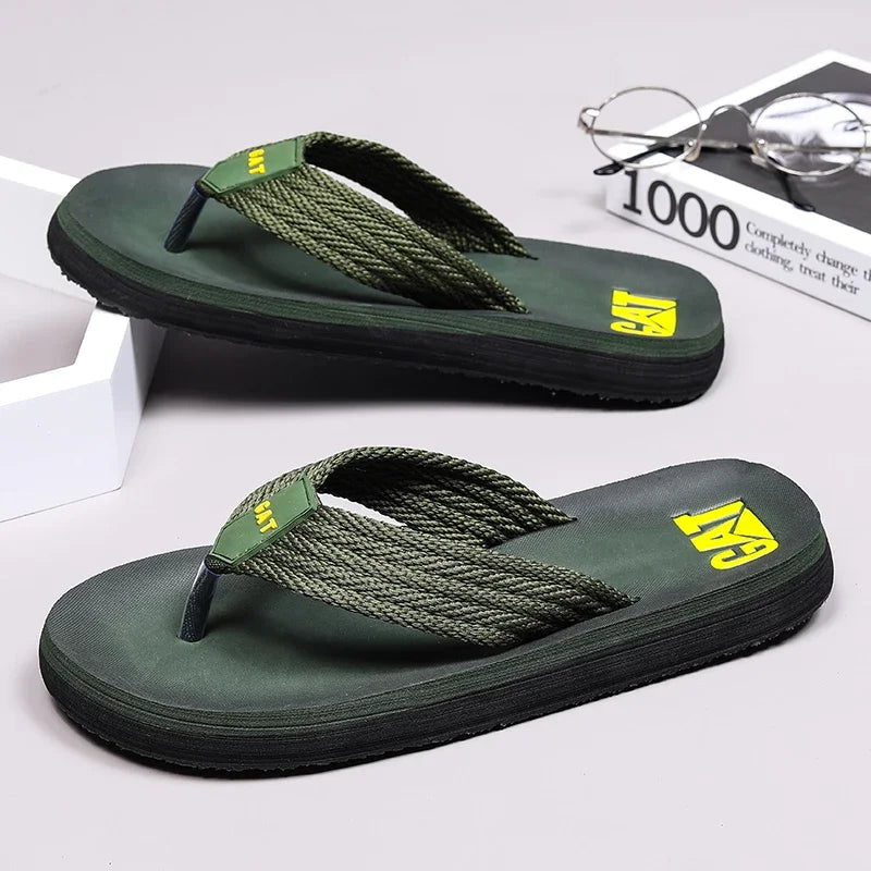 Sandália Masculina Cat Kenner Básica Verão Vercc
