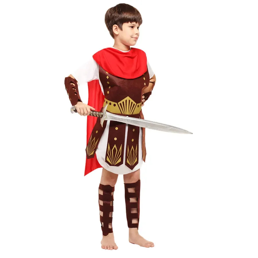 Fantasia Infantil O Gladiador Júlio Cesar Mundo Kids Titãs