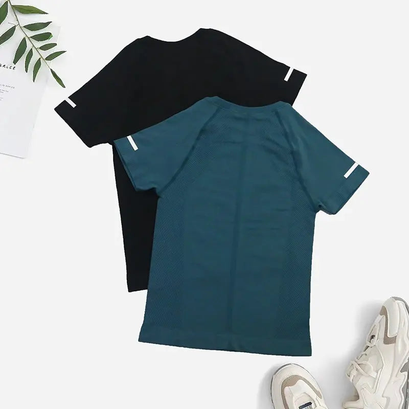 Camisa Feminina Atletics Curta Fitness