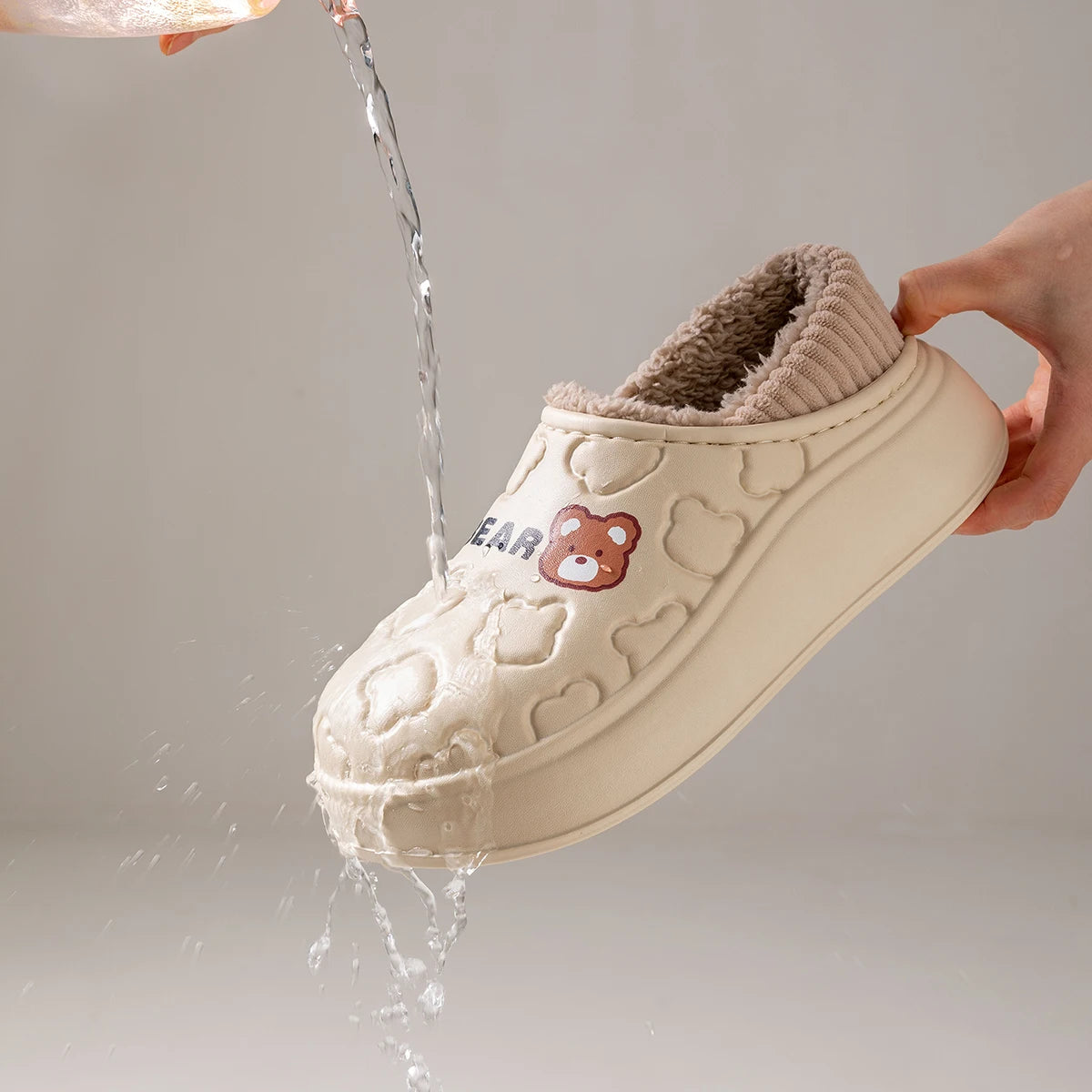 Pantufa de Urso Forrada Unissex