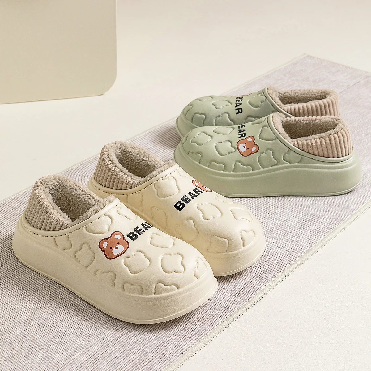 Pantufa de Urso Forrada Unissex