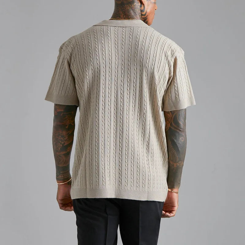 Camisa Masculina Ari Básica com Linho - Summer Vercc