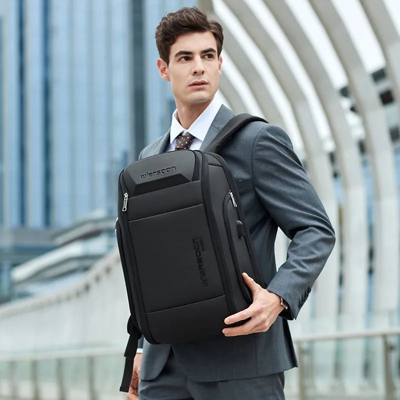 Mochila Masculina de Trabalho Zak - Grande Capacidade - Impermeável