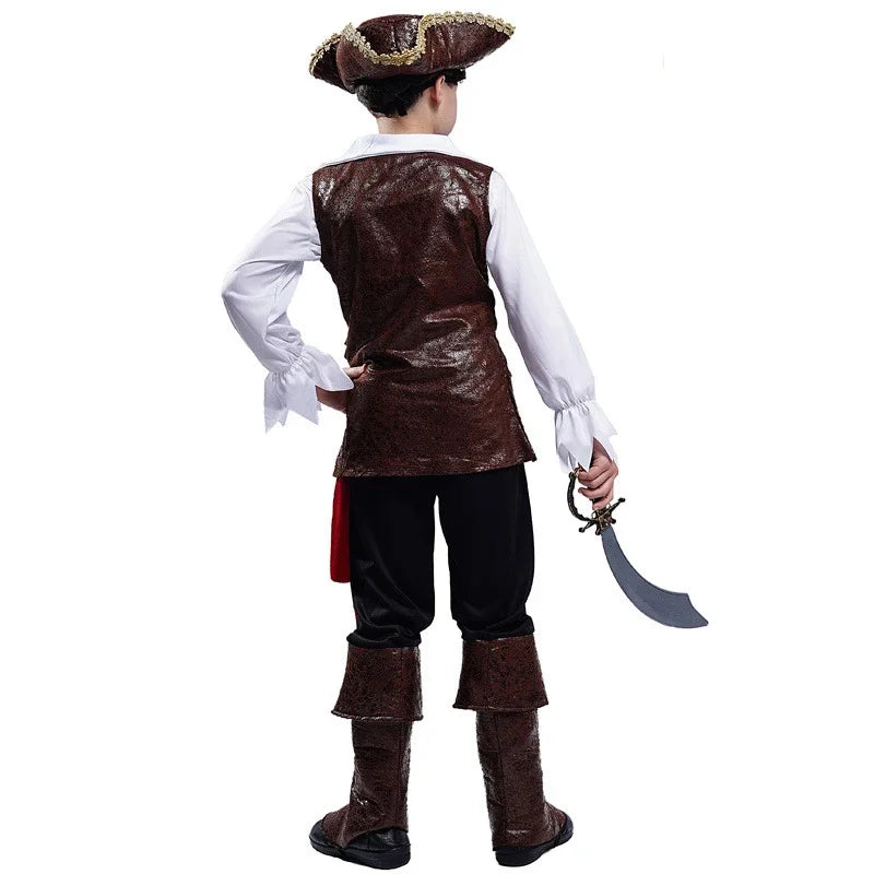 Fantasia Infantil Capitão Jack Sparrow Piratas Caribe