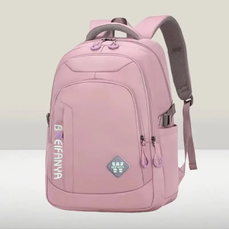 Mochila Fanya Universitária - Grande Capacidade - Material Nylon