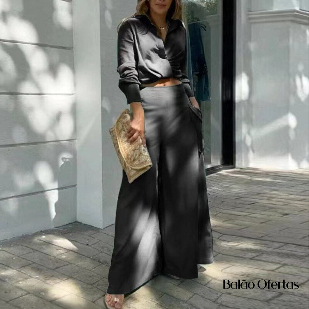 Conjunto Feminino Casual Nina - Moda Feminina Loja Vercc