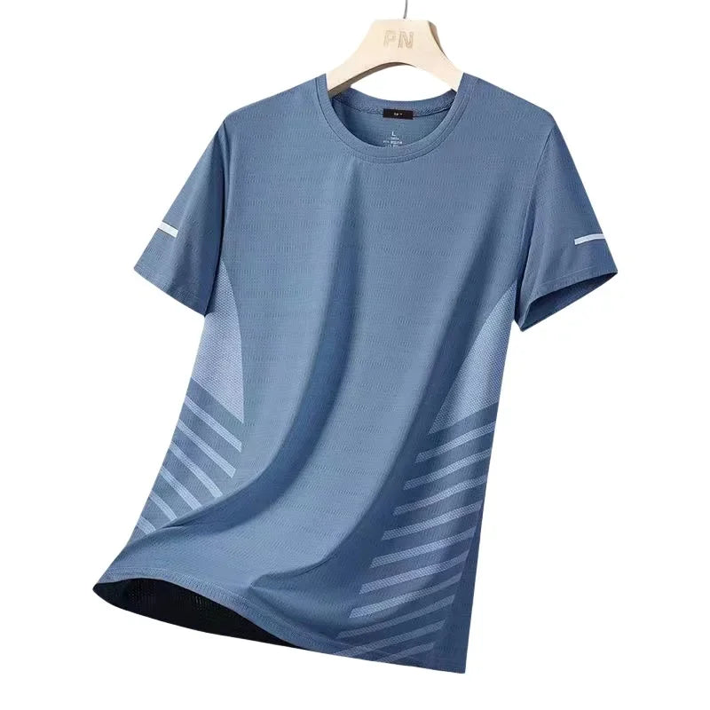 Camisa Masculina Casual Esportiva Musculação