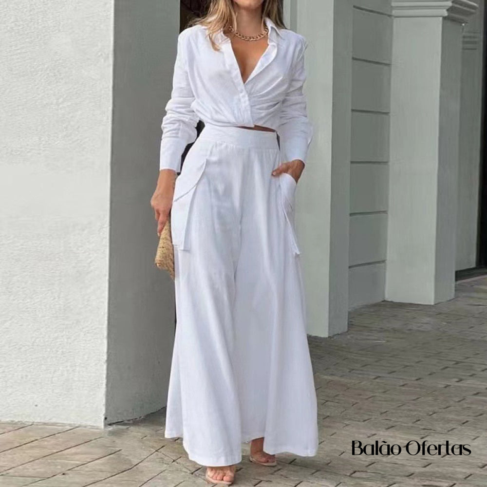 Conjunto Feminino Casual Nina - Moda Feminina Loja Vercc