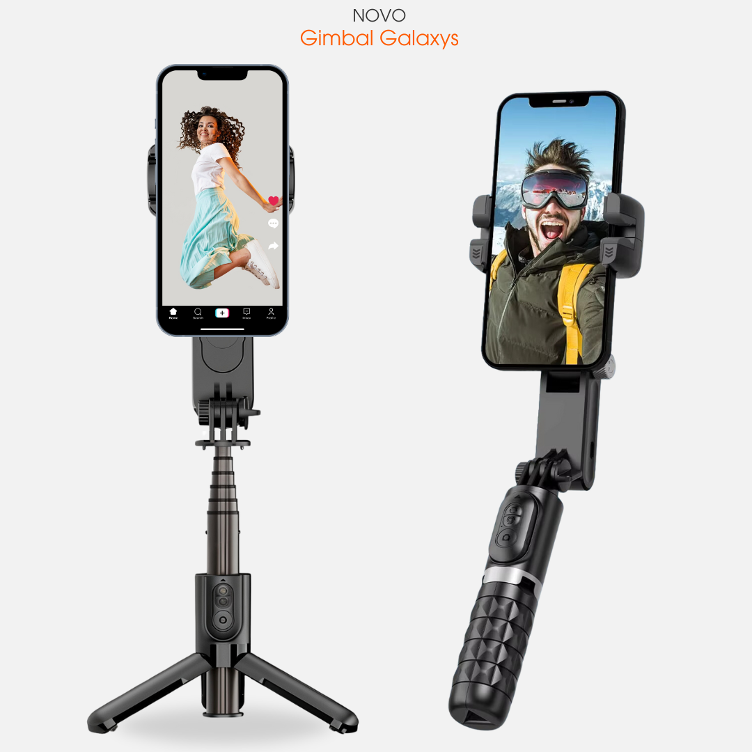 Gimbal Galaxys Profissional Estabilizador 360° Lançamento Loja Vercc