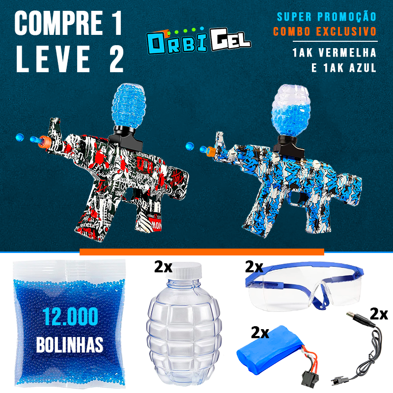 Lançadores OrbiGel AK - Lojas Vercc - Compre 1 Leve 2 (PROMOÇÃO 2025)