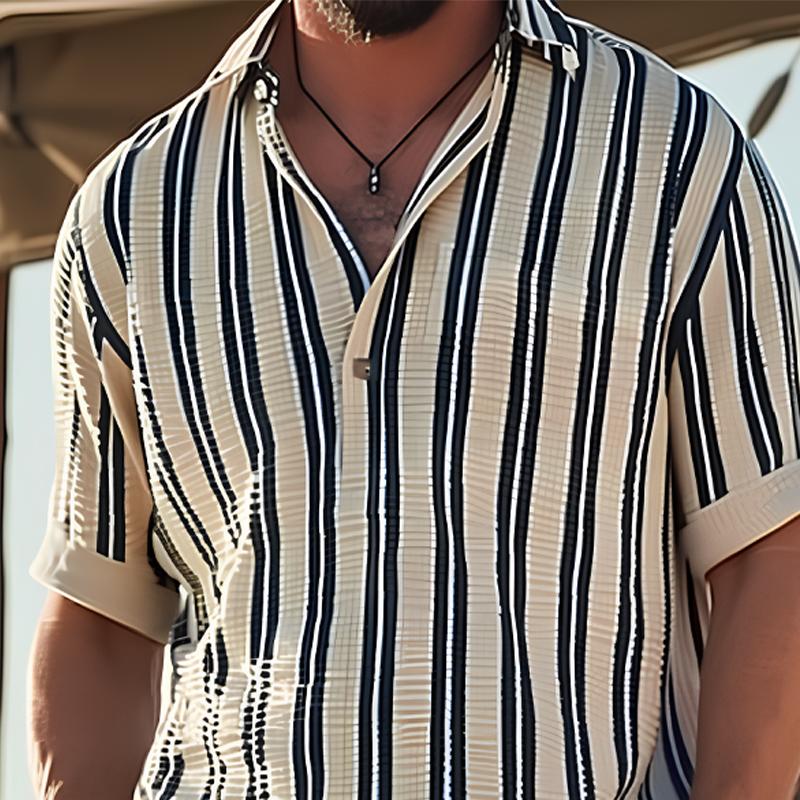 Camisa Masculina Rutile Básica com Linho