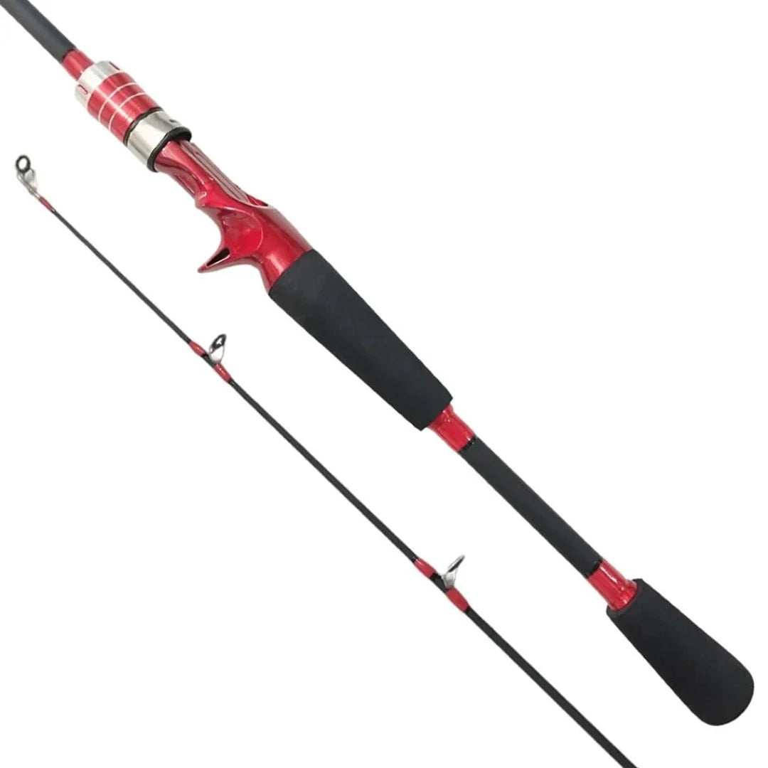 Kit 2 Varas de Pesca Fibra de Carbono 1,50mts