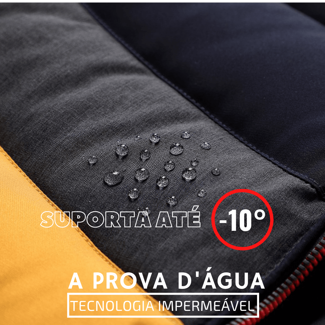 Jaqueta Masculina Impermeável - Suporta até -10 graus