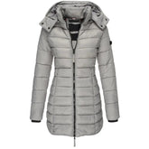 Jaqueta Feminina Puffer Justa ao Corpo