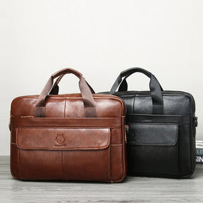 Bolsa Maleta Executiva Schlatum Couro Legitimo