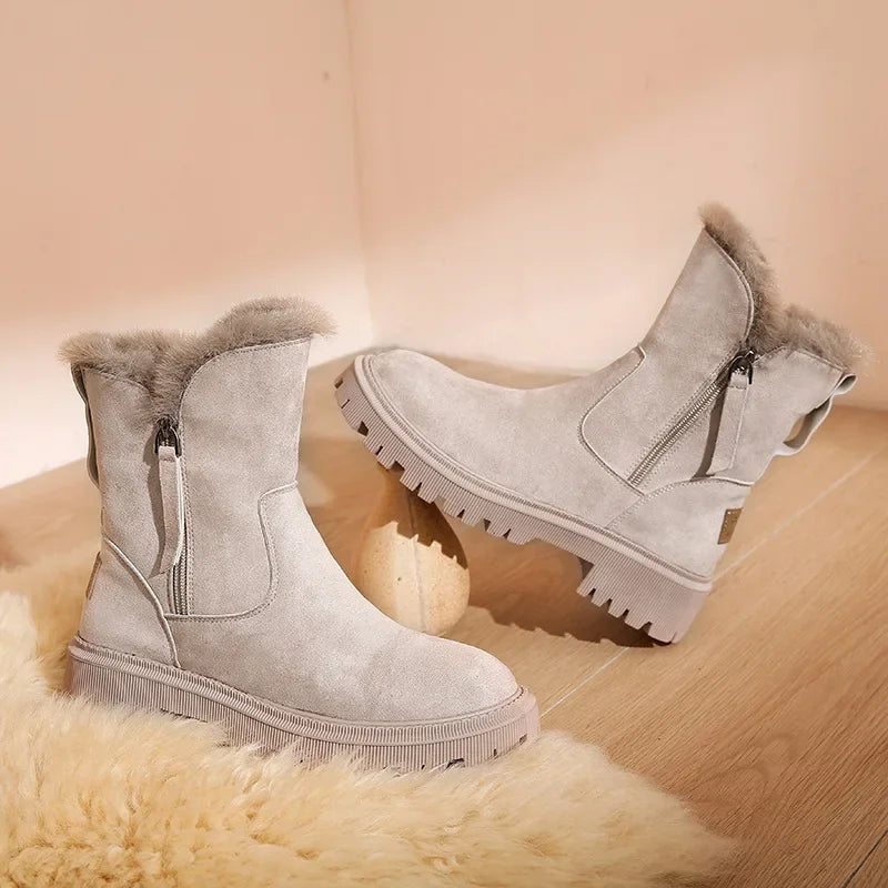 Bota Keep Quente de Inverno Feminino