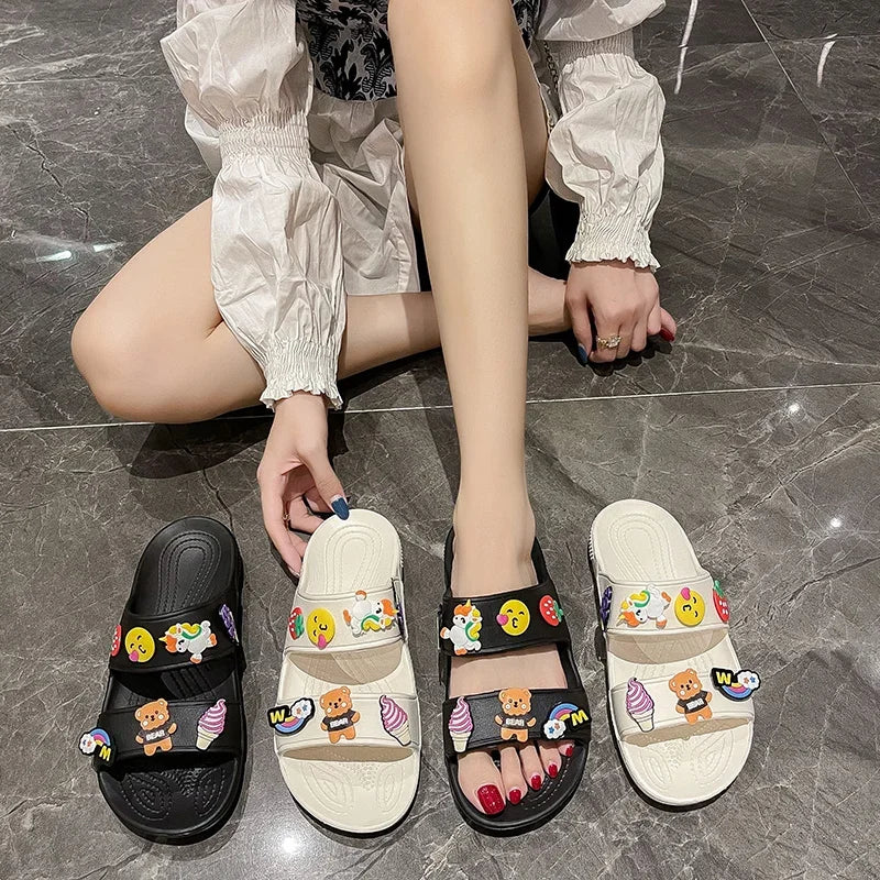 Chinelo Feminino Casual Verão Slim Japonês