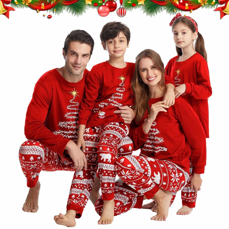 Conjunto Pijama Familiar Natalino - Natal em Familia Vercc -