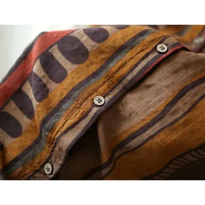 Camisa Feminina Étnica Básica com Algodão