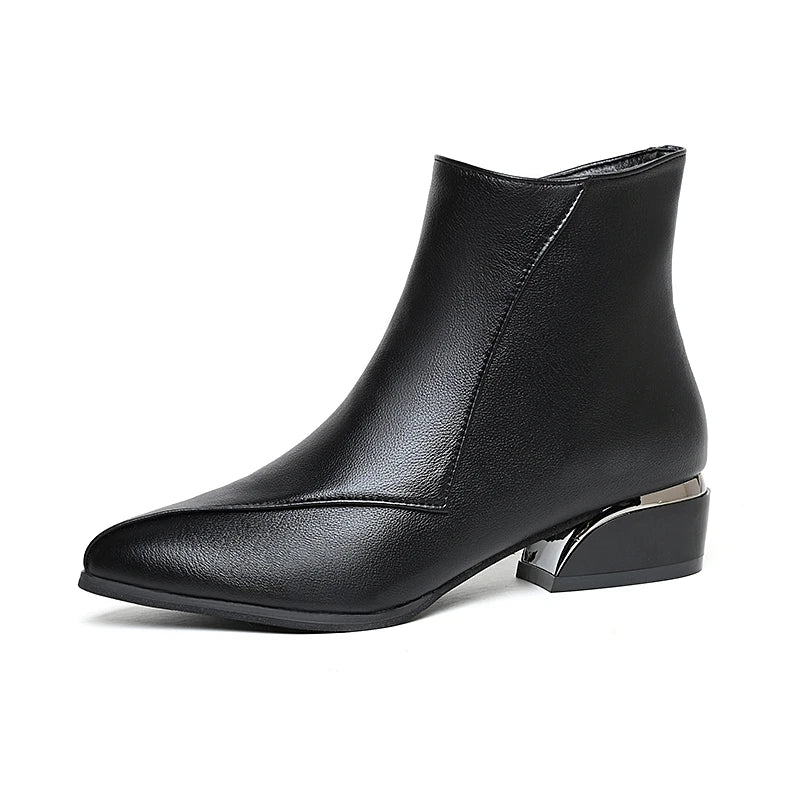 Bota Anchev com Ziper Feminino