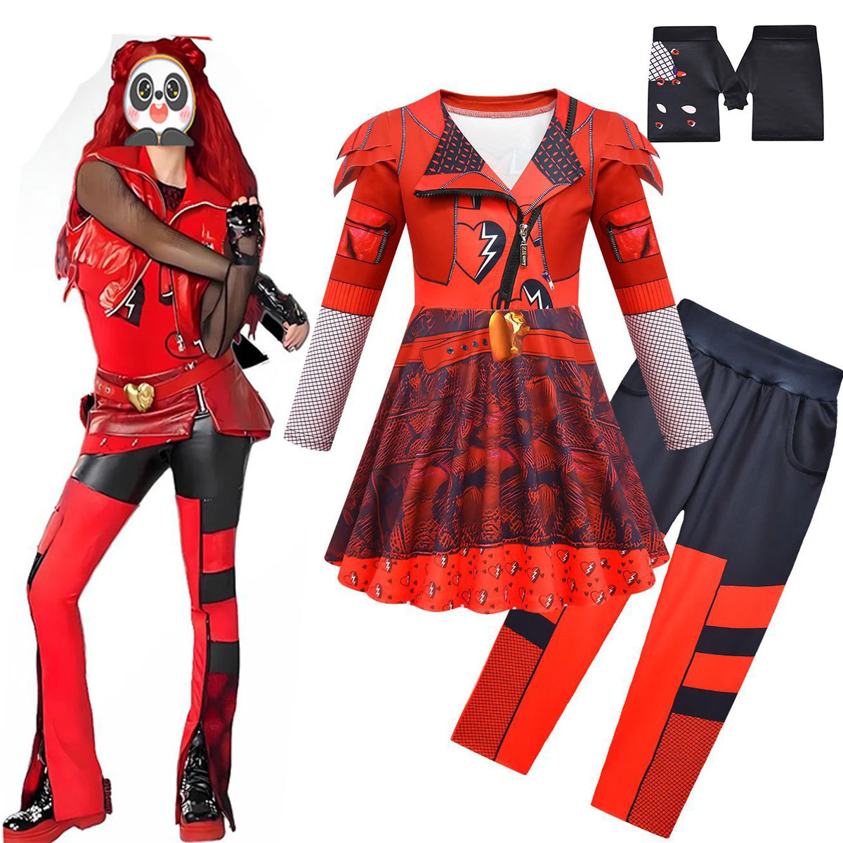 Fantasia  Halloween Descendentes 4 Rainha Copas