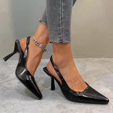 Salto Cortez Feminino Elegante