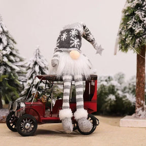 Decoração de Natal Gnomos com Led - Artesanato de Tricô - Natal Vercc