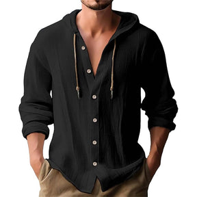Camisa Masculina Rigo Linho de Verão
