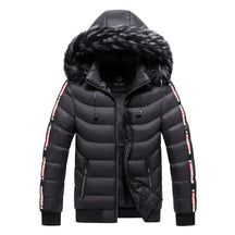 Jaqueta Parka Masculina Com Capuz Forrado