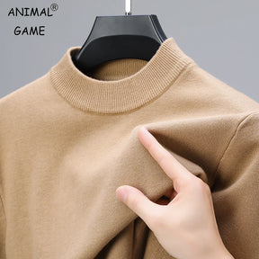 Camisa Masculina Neck Slim Linho Peruano