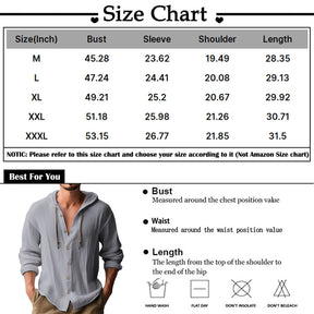Camisa Masculina Rigo Linho de Verão