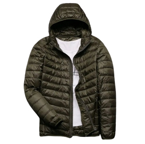 Jaqueta Puffer Masculina Compacta