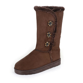 Bota Feminina Abotoada - Inverno Glacial