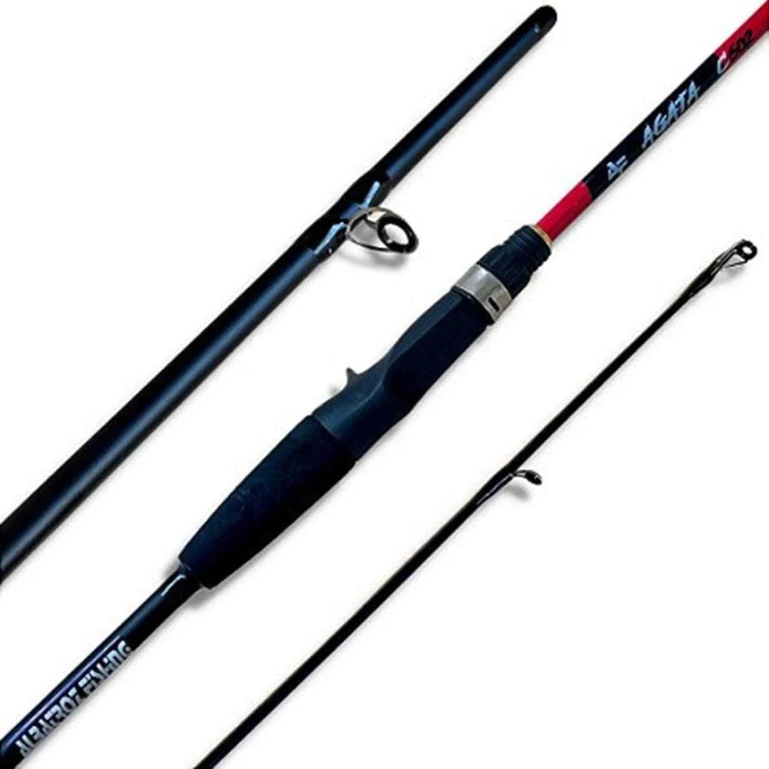 Vara De Pesca Carretilha Carbono Profissional - 1,68 M